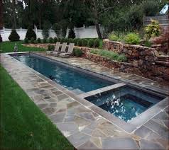 Or you might build such a pool specifically for a little yard if you're limited for space. Top Tips To Design A Small Pool For A Family Of Four Small Backyard Pools Backyard Pool Designs Swimming Pools Backyard