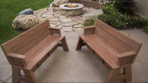 Diy Convertible Picnic Table That Folds Into Bench Seats Youtube Convert A Bench Outdoor Furniture Sets Outdoor