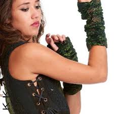 ARM WARMERS, Assorted Colours, Wrist Warmers, Hippy Gloves, Cotton Velvet  Gathered Wrist Warmers With Embroidery, Boho Gloves.