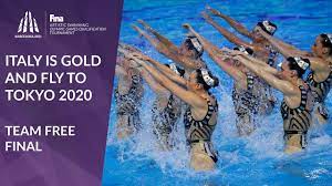 What has happened on day 12 in tokyo? Artistic Swimming Olympic Qualifier Italy Is Gold Youtube