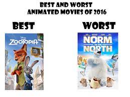 Movies with 40 or more critic reviews vie for their place in history at rotten tomatoes. Best And Worst Animated Movies Of 2016 By Alexmination98 On Deviantart