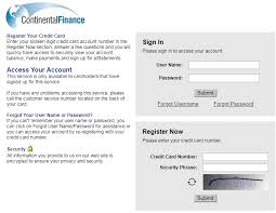 International acceptance in the us and other global locations. Www Vervecardinfo Com Get Access To Continental Finance Credit Card Online Account