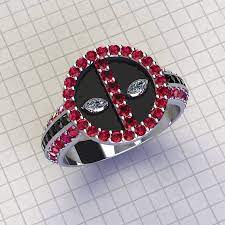 Paul Michael Design Deadpool Ring 3 Deadpool Accessories Stuff And Thangs Deadpool
