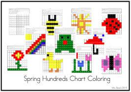 This interactive colour chart is to help you quickly find the colour pencil you need for your art and craft project. Hundreds Chart Coloring Worksheets Teaching Resources Tpt