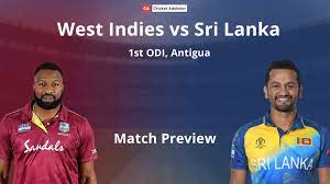 Stay connected with us and get sri lanka tour of west indies, 2021, 2nd odi wi vs sl live cricket score, ball by ball commentary, and minute by minute live updates. West Indies Vs Sri Lanka 2021 1st Odi Match Preview And Prediction