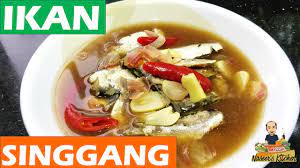 1 ekor ikan tauhu saiz sederhana. Ikan Masak Singgang Johor Youtube