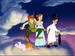 Peter Wendy John And Micheal Together On The Neverland Clouds Peter Pan Love My Kids Peter