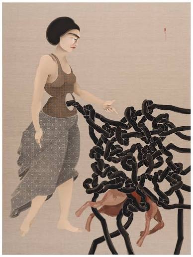 Work by Hayv Kahraman