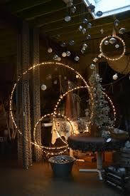 Lighted Hanging And Spiked Hoops Fairy Lights Decor Fairy Lights Light Decorations