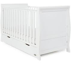Buy Obaby Stamford Classic Sleigh 2 Piece Nursery Set White Nursery Furniture Sets Argos Sleigh Cot Bed Nursery Furniture Sets White Nursery Furniture Sets