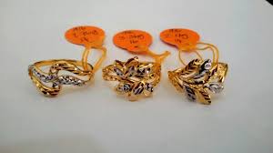 Cincin kawin azalia bisa menambah referensi pilihan cincin kawin untuk anda pasangan muslim, karena cincin pasangan ini dibuat dengan bahan yang disesuaikan dengan. Cincin Emas 916 Design Daun My Hamidah Kedai Emas Facebook