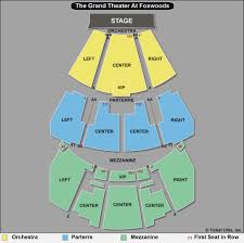 Foxwoods Casino Concert Seating Chart