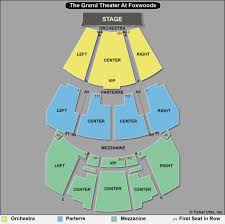 foxwoods casino concert seating chart