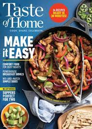 Taste Of Home Back Issue August September 2020 Digital In 2021 Recipes Cooking Baked Dishes