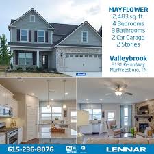 The Mayflower At Valleybrook In Murfreesboro Is Available Now Call Today To Schedule Your Vip Tour 615 236 80 New House Plans House Plans New Homes