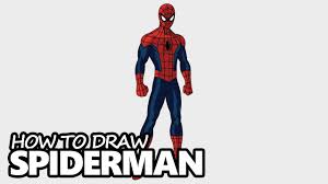 How To Draw Spiderman Easy Step By Step Video Lesson Youtube Spiderman drawing have been throughout the years, of the favorites, in all their areas: how to draw spiderman easy step by step video lesson