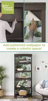 Better Homes Gardens Glendale 5 Shelf Bookcase Dark Oak Finish Walmart Com Creative Home Decor Home Diy Decor