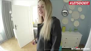 LETSDOEIT - Cute Babe Katrin Takes A Real Big Cock Abroad - XNXX.COM
