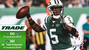 Teddy bridgewater participated in broncos practice for the second straight day on friday, this time as a full participant. Jets Trade Qb Teddy Bridgewater To The Saints