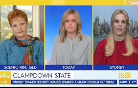 My name is pauline hanson and i will be representing queenslanders in the next parliament. Today Show Dumps Pauline Hanson Tv Tonight
