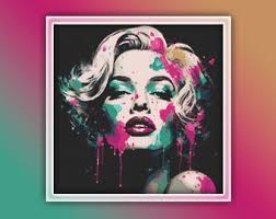 Marilyn Monroe Cross Stitch Pattern 5 Instant PDF Download