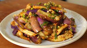 Eggplant Side Dish Gaji Namul Recipe Eggplant Side Dishes Korean Side Dishes Namul Recipe