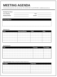 4 Meeting Agenda Templates Free Printable Pdf Excel Word Meeting Agenda Template Agenda Template Meeting Agenda