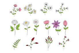 Affordable and search from millions of royalty free images, photos and vectors. Cute Flower Collection Graphic By Curutdesign Creative Fabrica