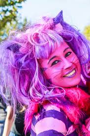 For The Person Who Is Play The Cheshire Cat Role She Could Spray Her Hair This Color Or Wea Cat Halloween Costume Cheshire Cat Halloween Cheshire Cat Costume
