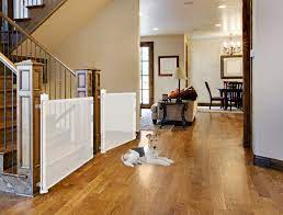 Beyond that, even planter baskets and hanging planters can come down in the wind, so ensure whatever you are growing is safe just. Retract A Gate For Your Dogs Tall Tough Retractable Dog And Pet Gate