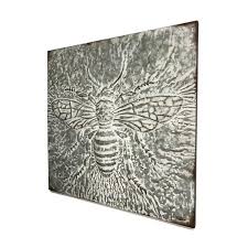 You Ll Love The Metal Embossed Bee Wall Decor At Wayfair Great Deals On All D Eacute Cor Amp Pillows Produc Bee Wall Large Metal Wall Art Wall Decor Online