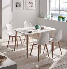 Sillas de cocina de diseño tapizadas con estructura de madera o en acero, sillas plegables o sillas apilables, sillas de sillas modernas para la cocina de las mejores firmas de muebles del mercado. Pack De Mesa Extensible Kika Y 4 Sillas Mar Mesas De Cocina Mesa Y Sillas Cocina Decoracion De Comedor