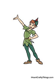 Peter Pan Drawing - How To Draw Peter Pan Step By Step