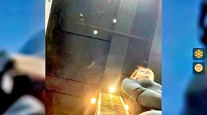 Angelari Enjoys Herself In The Gym Partially Undressed With A Nude Bra -  XXXBP