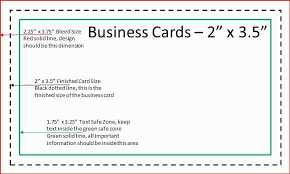 The bleed area is an extra 1/8 inch space added to the actual dimension of the card. 69 Adding Business Card Template 2 X 3 5 With Stunning Design For Business Card Template 2 X 3 5 Cards Design Templates