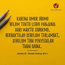 Lincah sekali si anak kancil, bermain dengan anak rusa. Kata Kata Penyesalan Anak Kepada Orang Tua