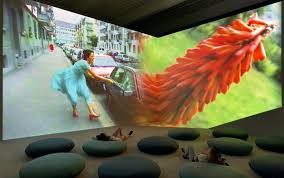 Pipilotti Rist Ever Is Over All 1997 Audio Video Installation Glenstone Museum 2019 Pipilotti Rist Video Installation Art