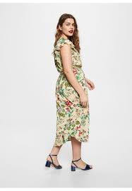 Amelia rose tall vestito lungo blu navy con motivo barocco e maniche ad aletta (16€) little mistress tall vestito lungo verde salvia con top decorato (10€) abiti per cerimonia lunghi con pizzo. Violeta By Mango Vestito Estivo White Zalando It Vestiti Estivi Abiti Lunghi Vestiti