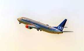 Sas B737 During Takeoff