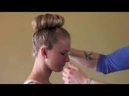 Gray hair is celebrated with this short undercut. Ballet Bun For Short Hair Youtube