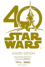 40 Years Of Star Wars Anniversary Logo Star Wars Logos