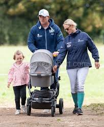 Zara tindall and her husband, mike, welcomed son lucas philip on sunday. Princess Anne Is Joined By Mike Tindall And Zara Tindall With Mia Tindall Pushing Lena Tindall In Her Pram During The Mike Tindall Princess Anne Zara Phillips