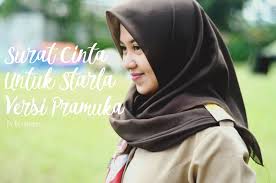 Surat cinta untuk starla released: Surat Cinta Untuk Starla Versi Pramuka Rayishekaa Kakakiky Blog Edukasi