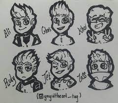 Pin By Syafinaz Yazid On Ejen Ali Doodles Cool Animations Fan Art