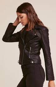 Black Leather Jacket Fall Style Rock Aesthetic Leather Jacket Jackets Comfortable Outfits