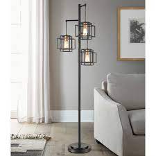 Maybe you would like to learn more about one of these? Kelsey Dual Square 3 Light Floor Lamp In 2021 Floor Lamp Black Floor Lamp Metal Floor Lamps