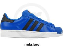Adidas Superstar 2 Ii Blue Black White G95789 Rmkstore Adidas Superstar Sneaker Head Sneakers Men