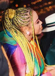 The john cena hitmaker who is known for wearing bright, dramatic braids, showed us why she's the coolest. Rainbow Braid Hairstyles For Kids Sho Madjozi Braids N Beads Cute Fun Activity For Girl S Birthday While Women Love Hair Extensions And Make All Kinds Of Experiments With Them