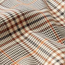 Sale maroon & black plaid apparel fabric was: Glen Plaid Stretch Trouser Fabric Maroon Apricot Polyester Fabricsfavorable Buying At Our Shop