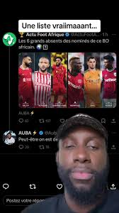 Nominés au Ballon d'Or Africain 2024 Révélés!